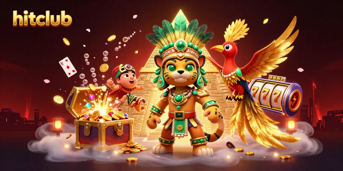 Engage with the hitclub platform's vibrant multiplayer gaming experience featuring immersive 3D elements.